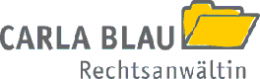 Logo Rechtsanwaltskanzlei Carla Blau